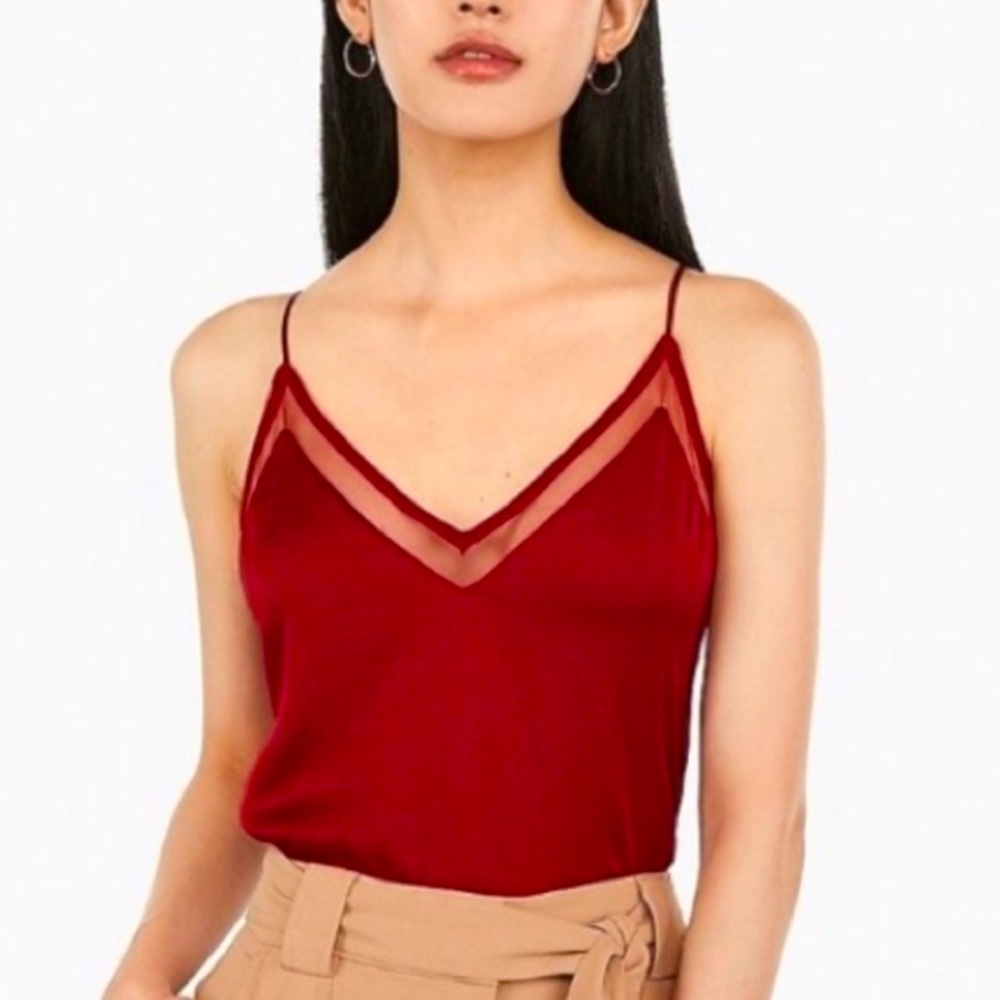 NWT Express Mesh Downtown Cami Ruby XS